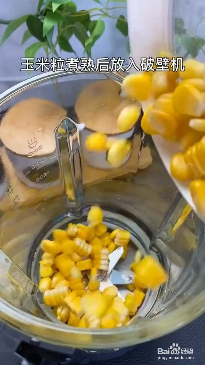 如何榨出好喝的玉米汁
