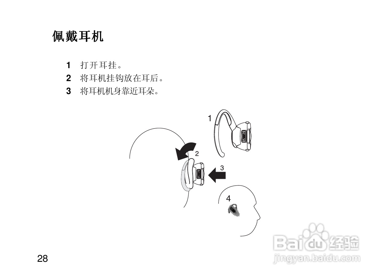 摩托罗拉H500蓝牙耳机使用说明书:[4]