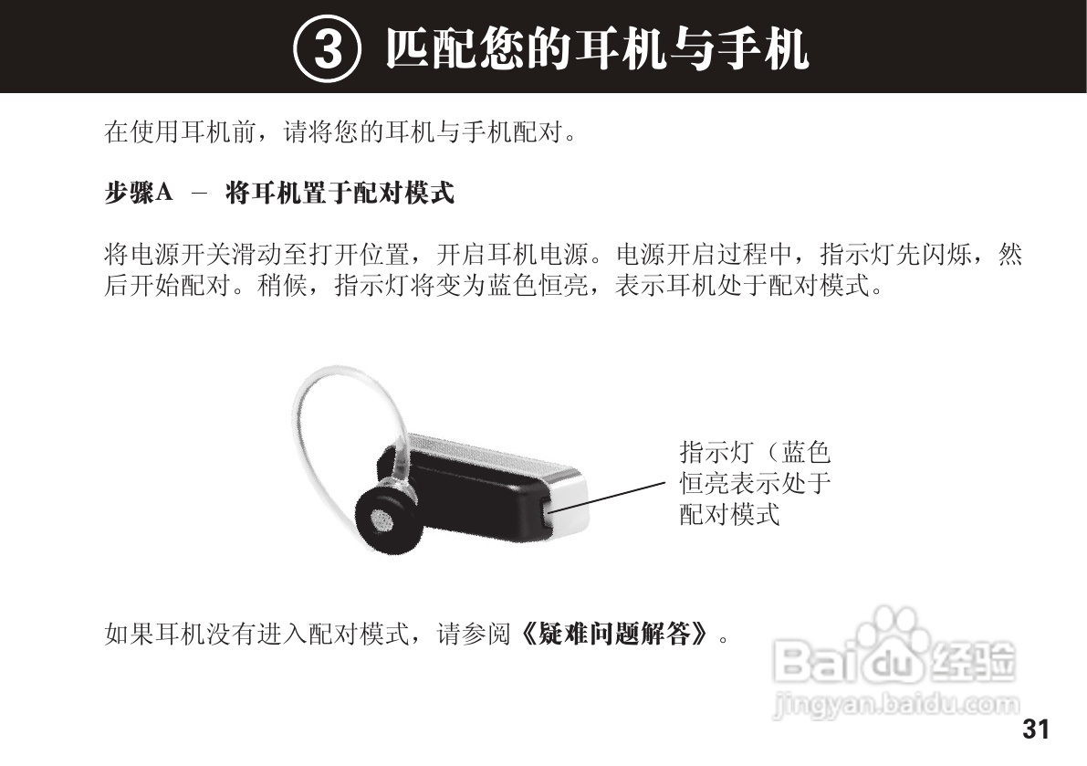 摩托罗拉H780蓝牙耳机使用说明书:[4]