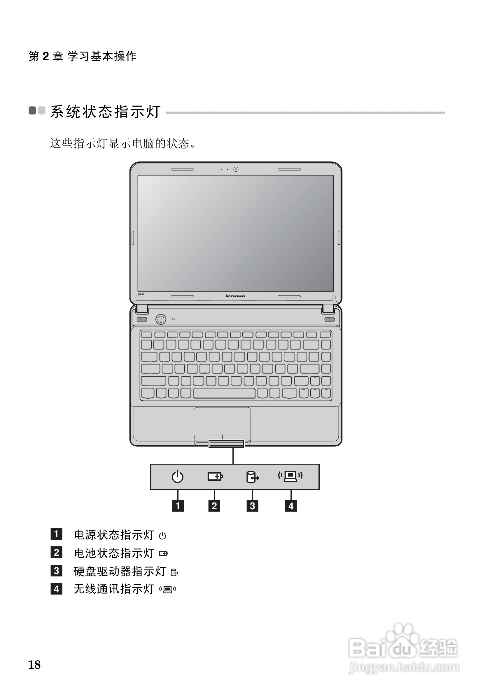 联想Lenovo G360笔记本电脑使用说明书:[3]