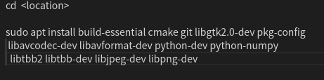 Linux系统上编译安装OpenCV教程