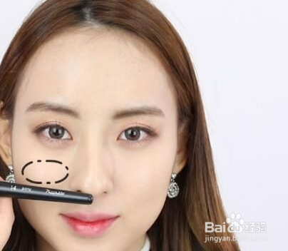 简单的韩国学生妆