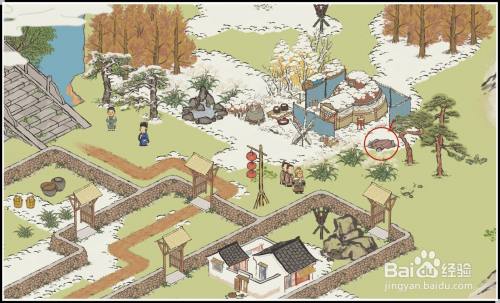 《江南百景图》徽州地图“歙县双鲤”的宝箱位置