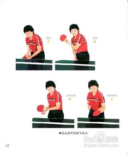 乒乓球技术之横打拉下旋球技术