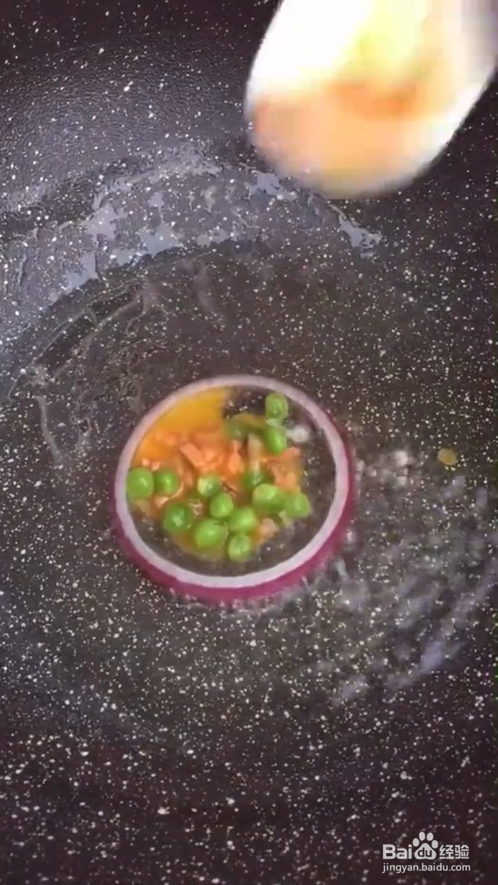 怎么做洋葱圈鸡蛋