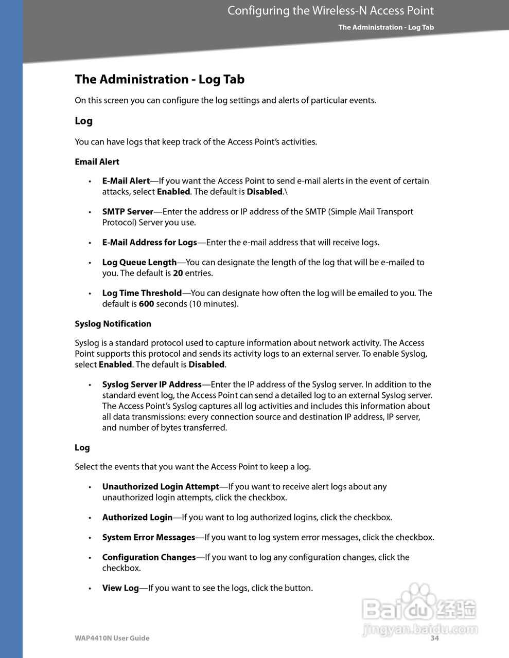 思科交换机WAP4410N型使用说明书:[4]