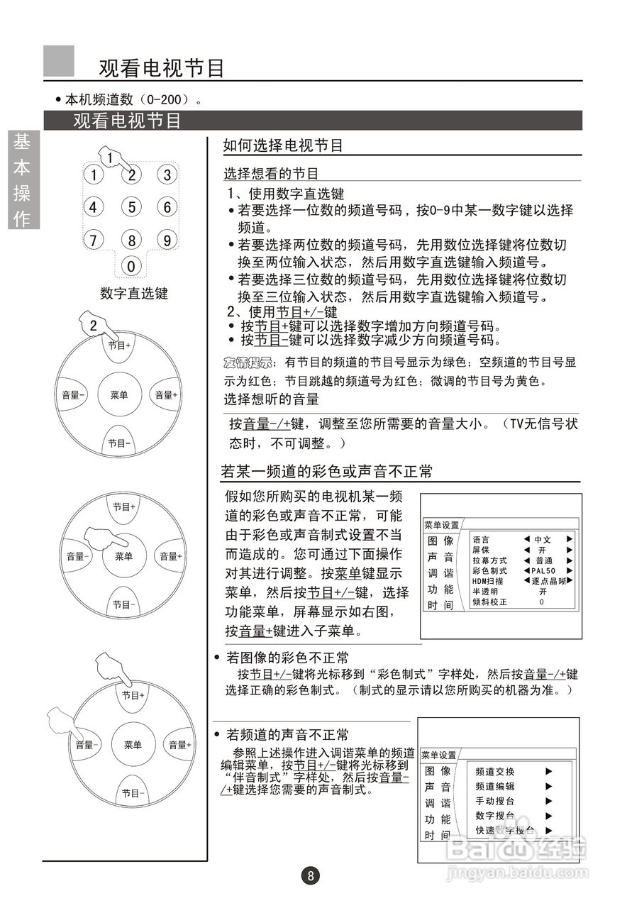 海尔D28FA11-AK彩电说明书:[2]
