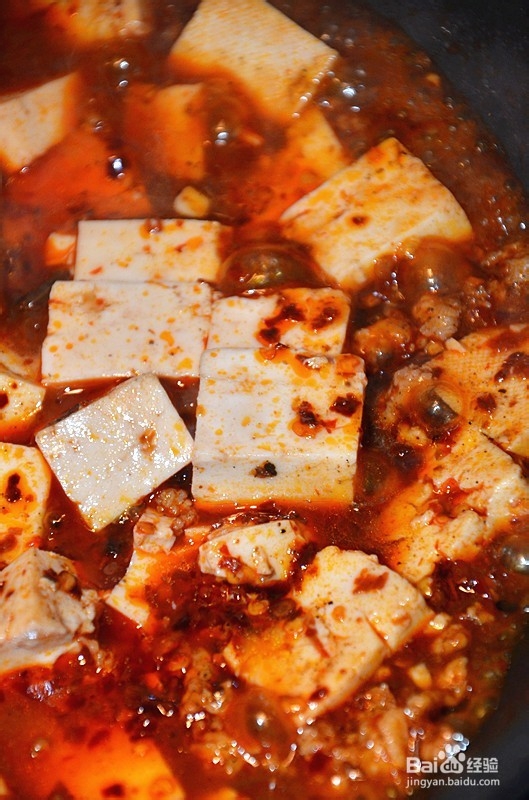 麻婆豆腐的做法