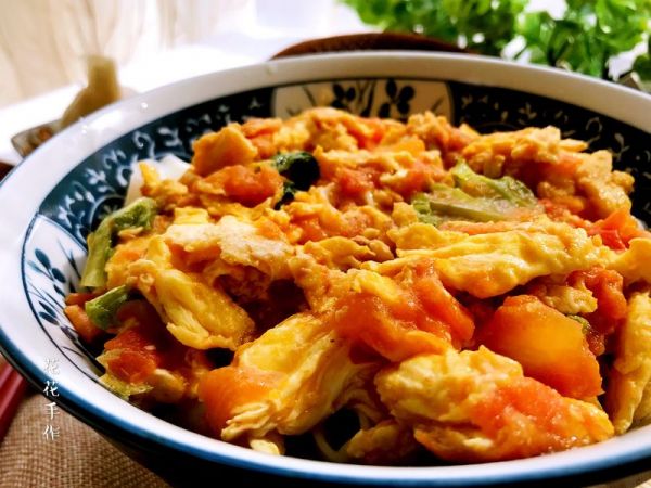 奶酪番茄鸡蛋面