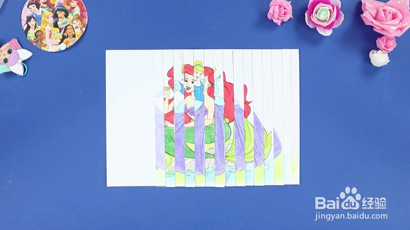 如何用涂色卡制作好看的图片