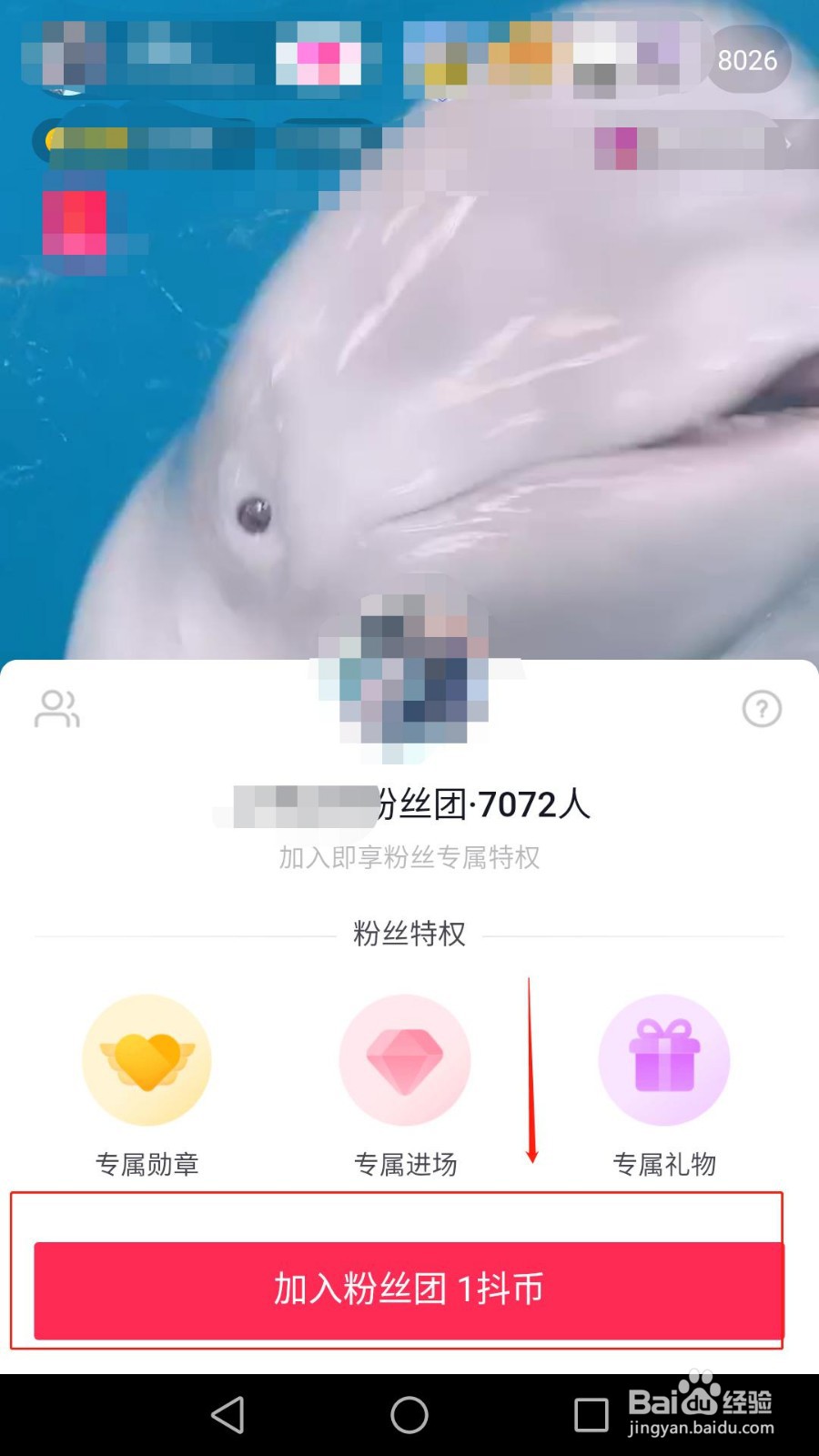 抖音怎么加入粉丝团