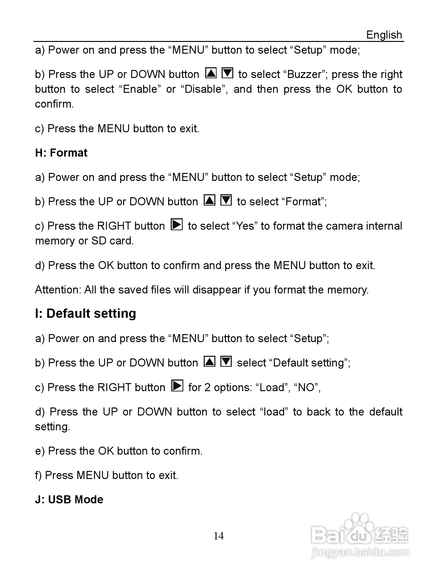 威达ViviCam 5399数码相机使用说明书:[2]