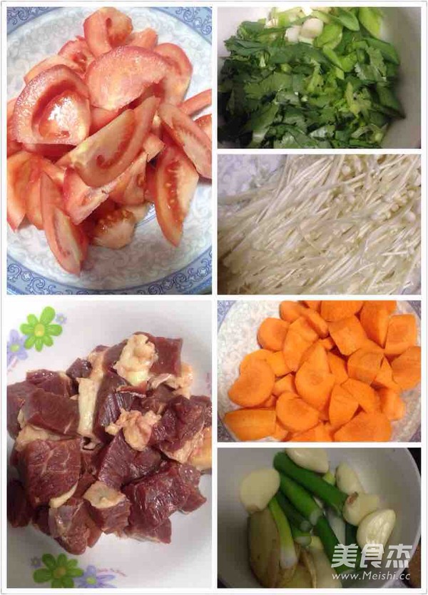 番茄牛腩乌冬面