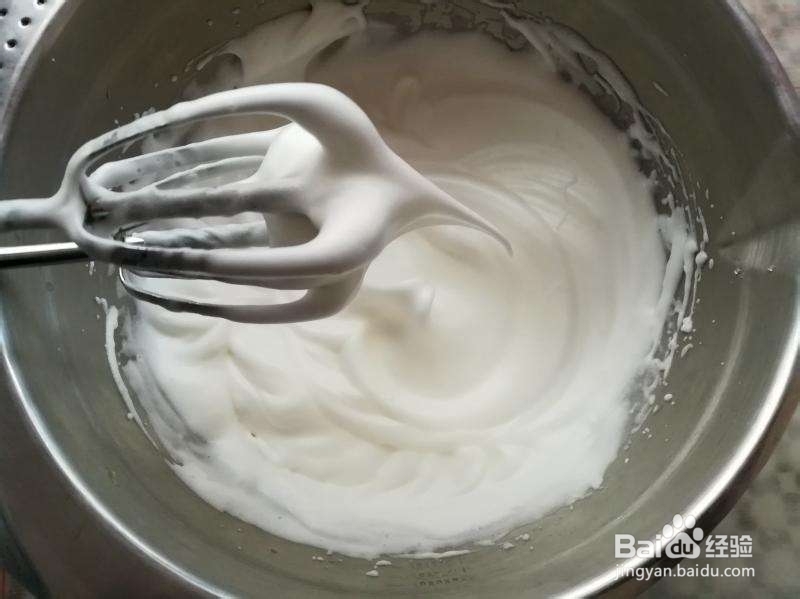 西点柔软戚风蛋糕卷的做法