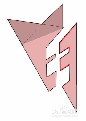 手工六瓣雪花剪纸