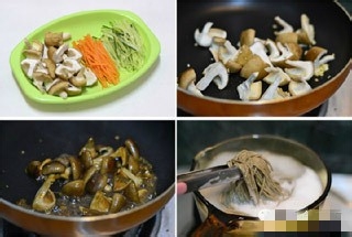 日式菌菇荞麦凉面