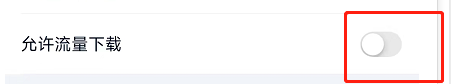 爱奇艺极速版怎么允许流量下载