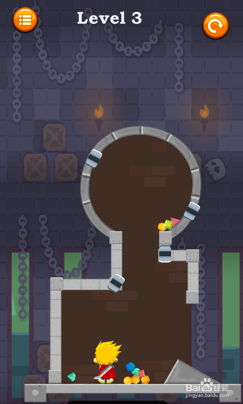 Caio Knight Rescue的Level 3如何过关?