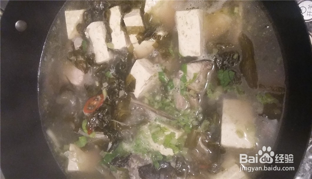 酸菜鱼头汤--家常菜做法大全
