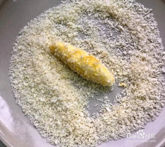 炸奶块用面包糠的做法
