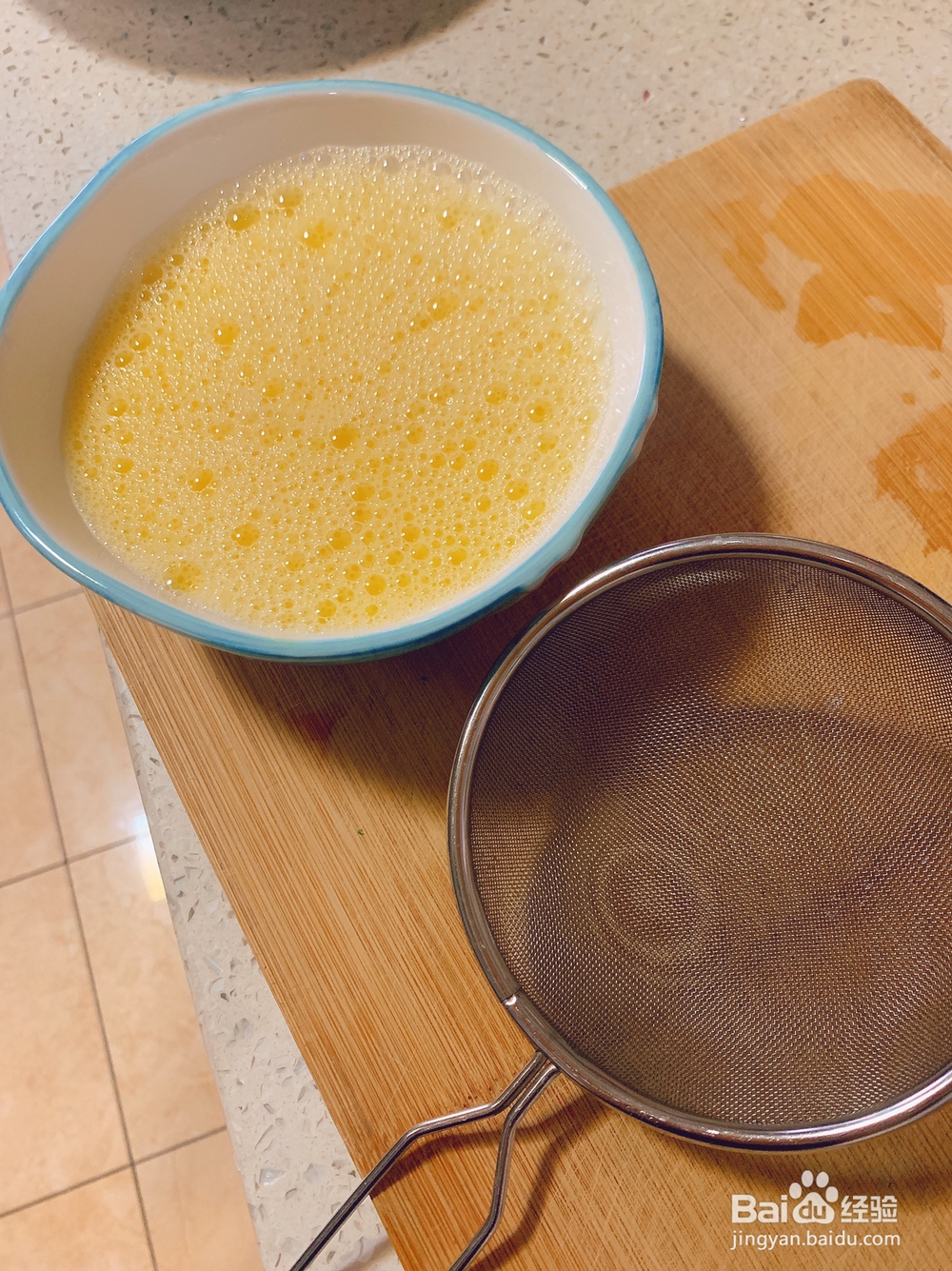 百吃不厌的西兰花虾仁豆腐蒸蛋