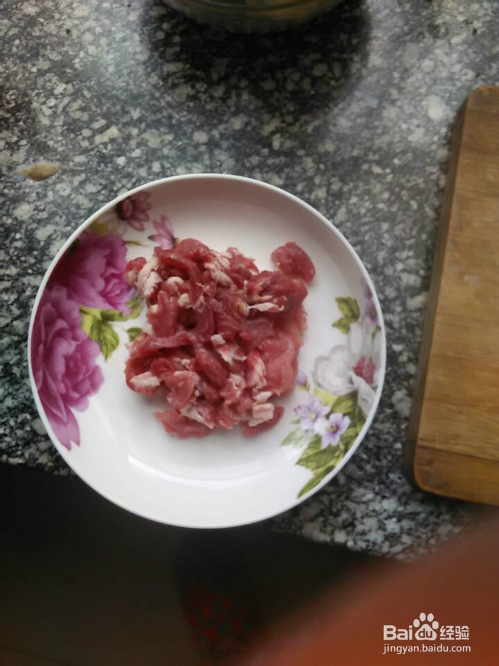 辣椒炒瘦肉丝