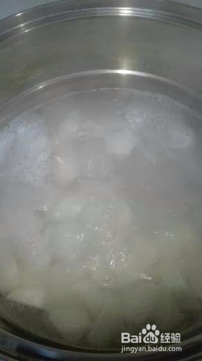 美味葱香烧芋头