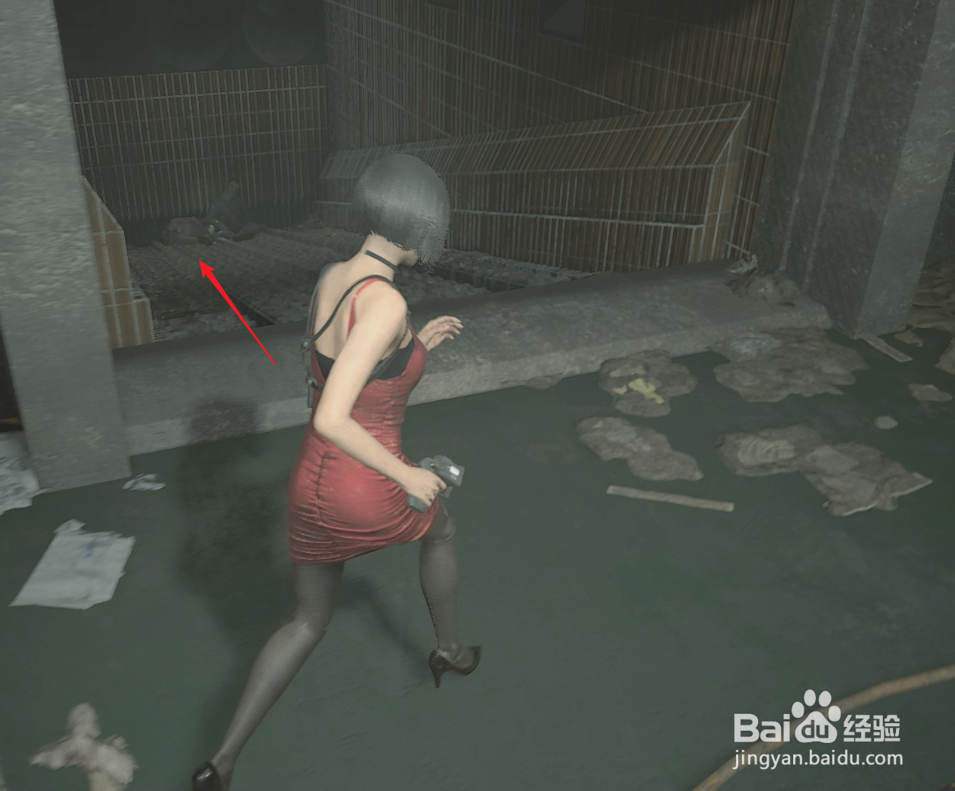 生化2重制版里昂里关攻略43:获得身份识别腕带