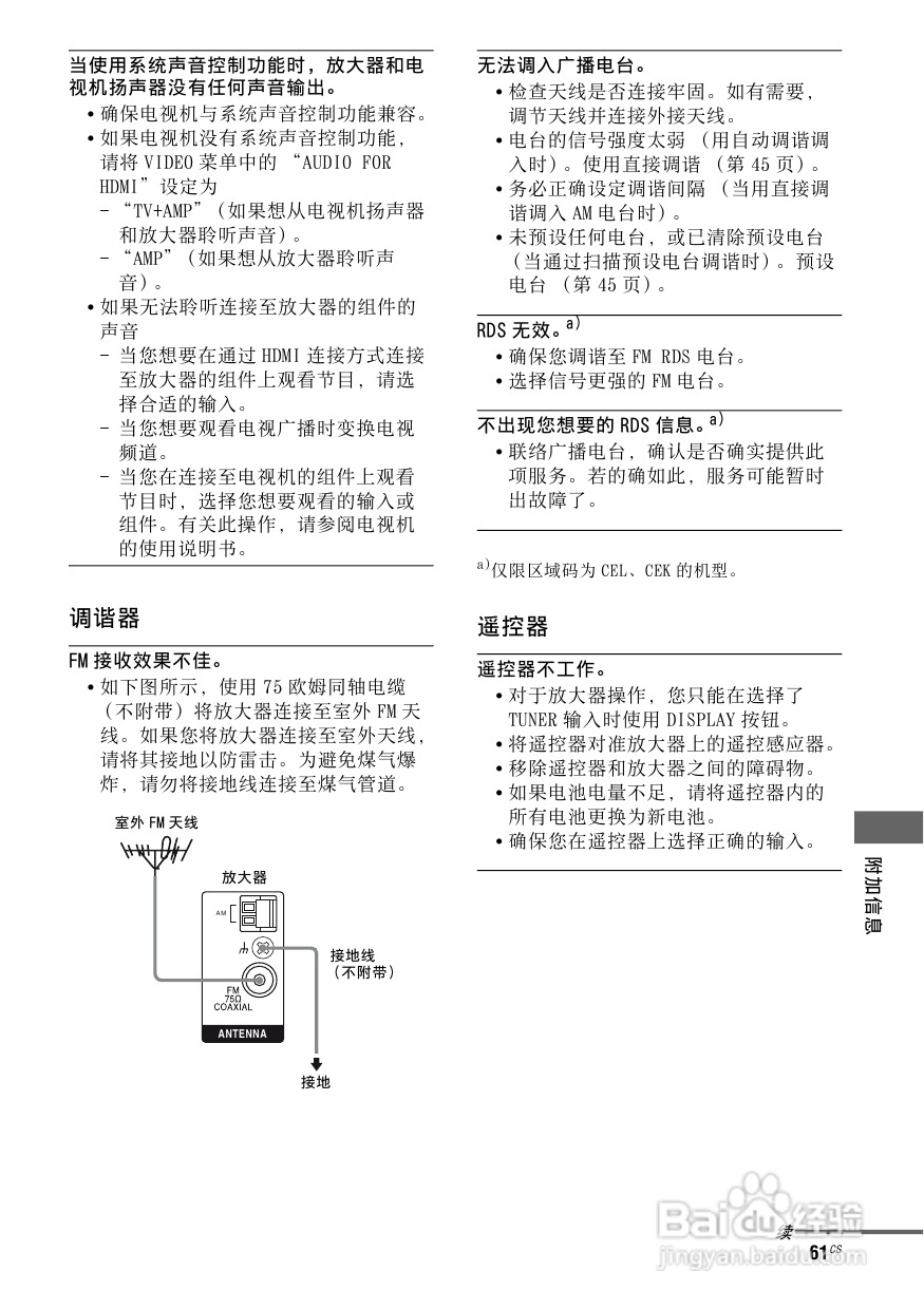 索尼HT-SS2300家庭影院使用说明书:[4]