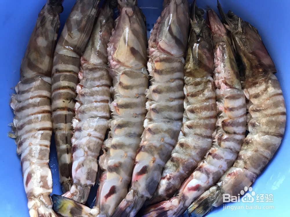 香葱孜然烤虾烤箱版海鲜美食教程