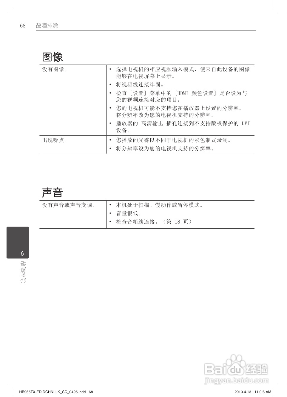 LG HB965TX家庭影院使用说明书:[4]