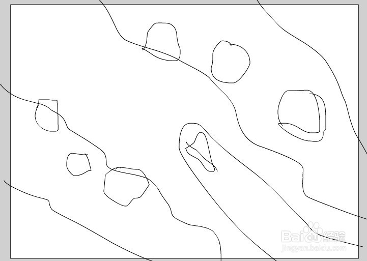 Flash绘制小溪的场景