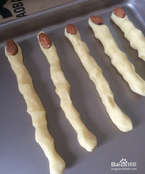 简单做喜欢的女巫手指饼干