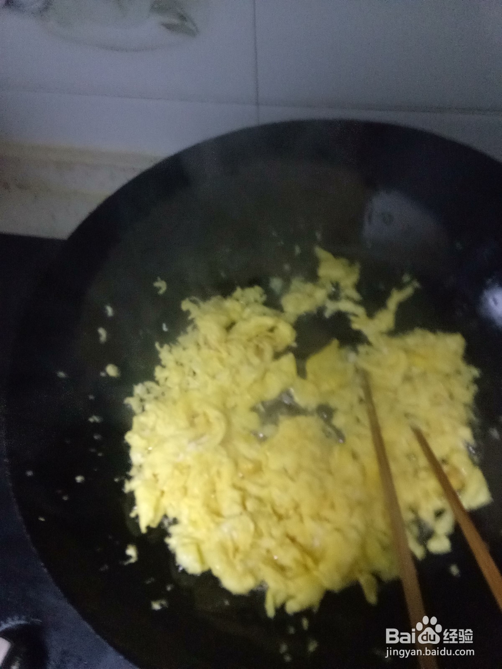 青菜鸡蛋火腿肠米饭