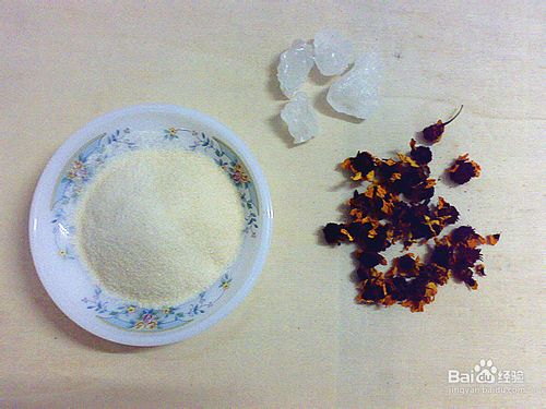 雪菊水晶冻