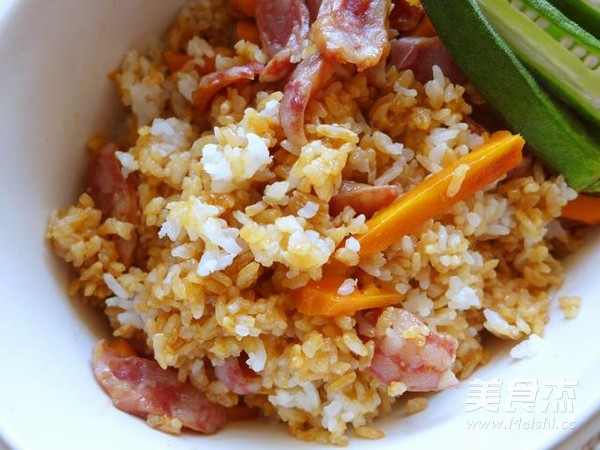 腊肠焖饭的做法