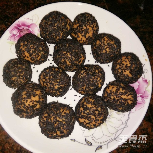 炸红薯丸子的做法