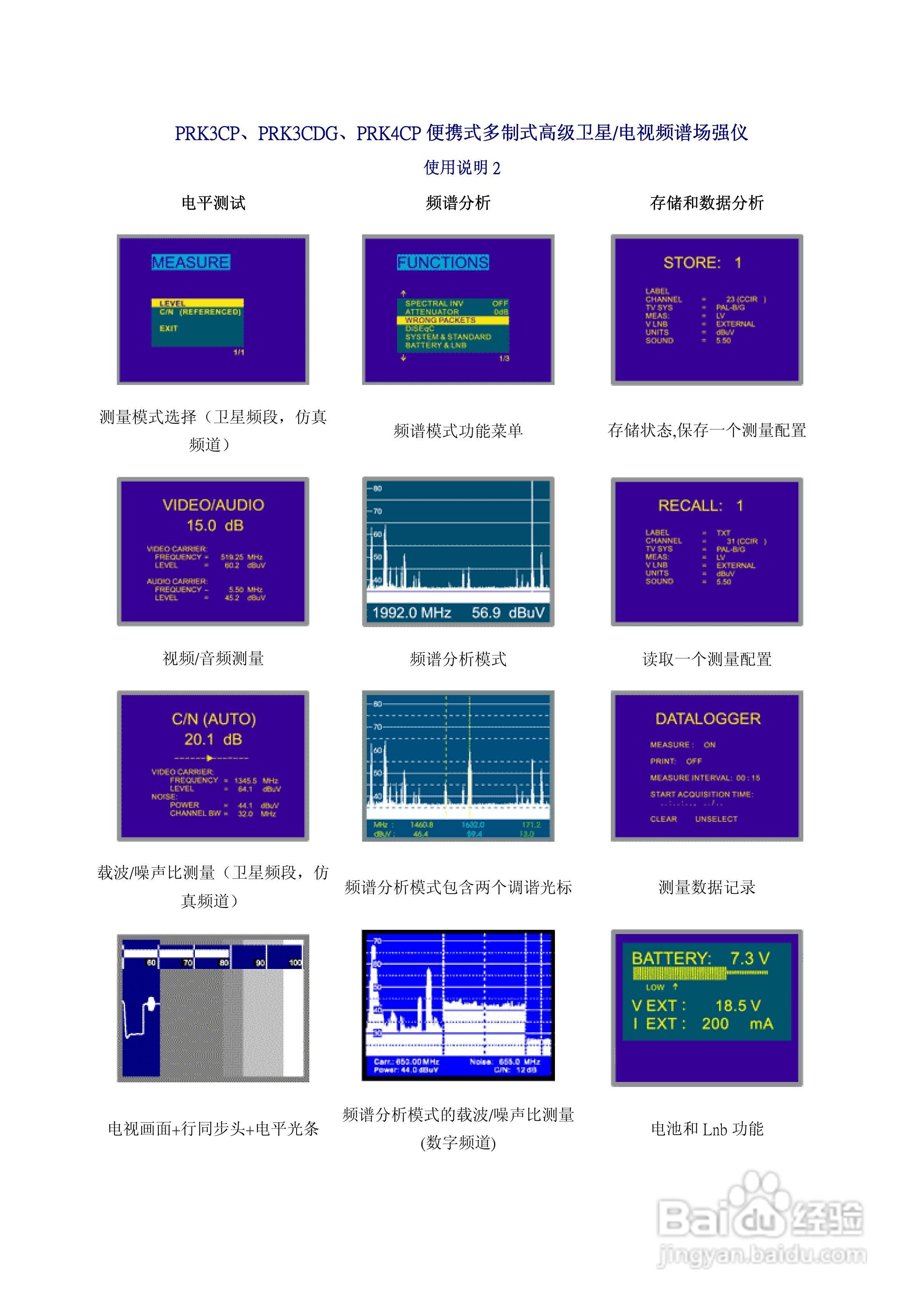 宝马电子PRK3CP/PRK3CDG/PRK4CP便携式多制式高级卫星/
