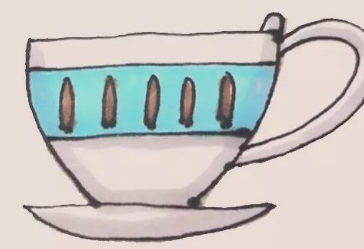 茶杯怎么画好看