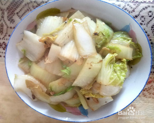怎么做清炒白菜？