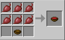 我的世界合成食物表