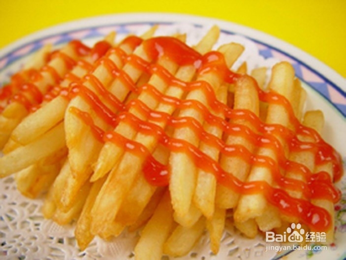 自制美味炸薯条