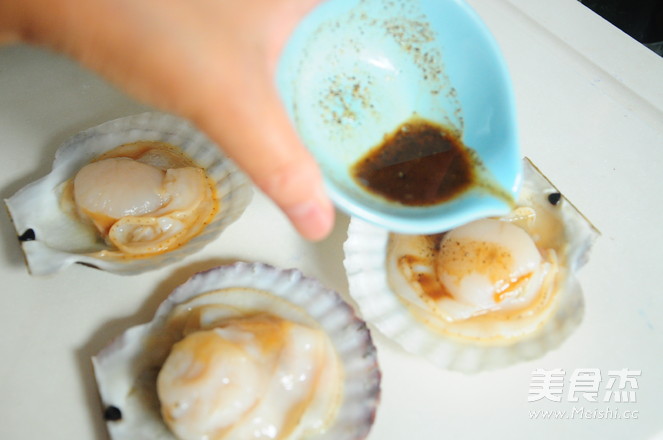 焗扇贝的家常做法