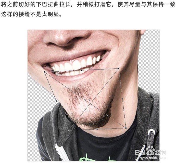 利用变形液化工具把人像转为搞笑漫画