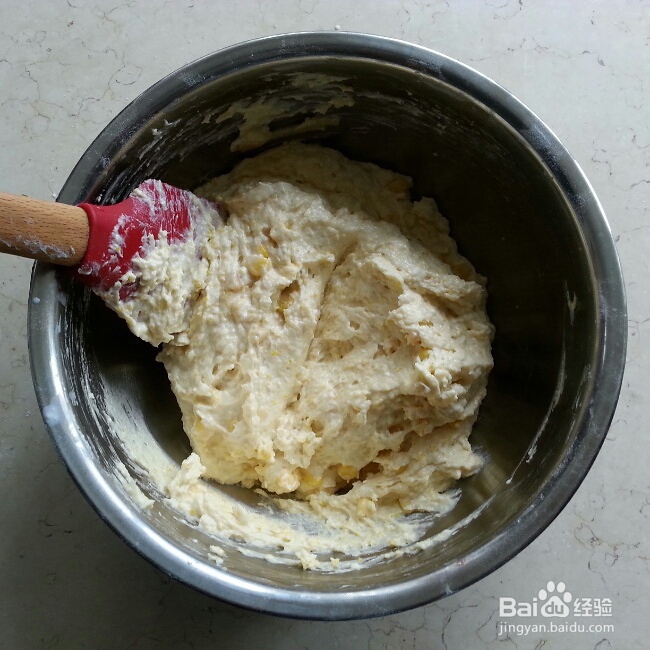 蔬菜水果玉米松糕的做法