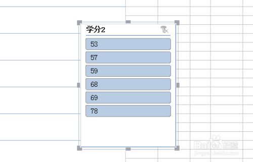 点击确定之后,可以看到表格中插入了切片器,默认是