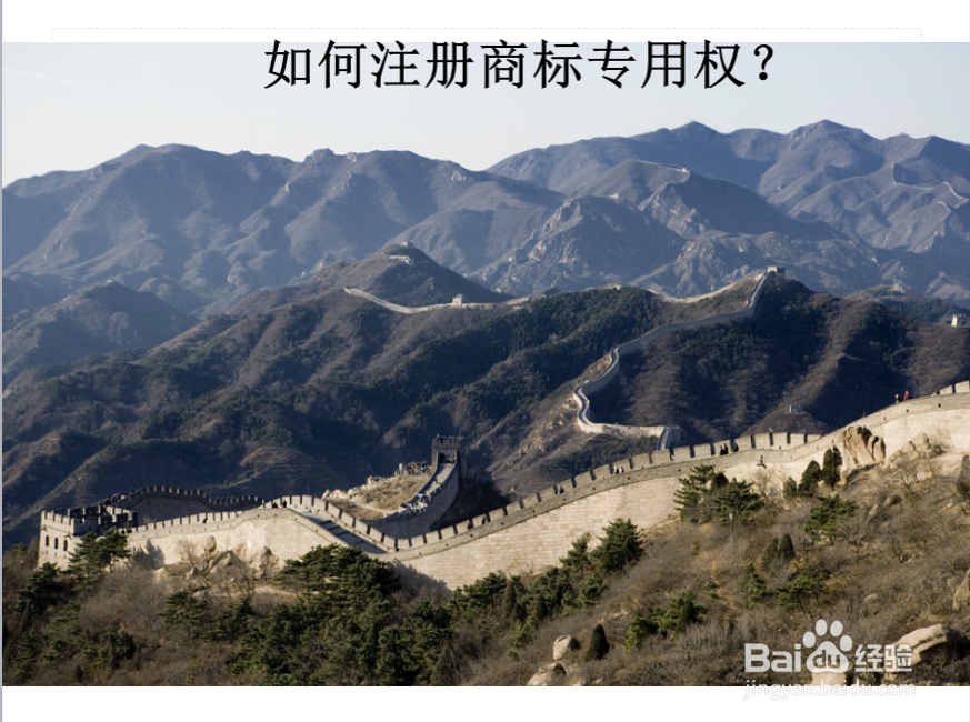 如何注册商标专用权