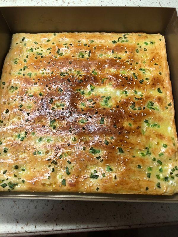 葱香肉松面包卷