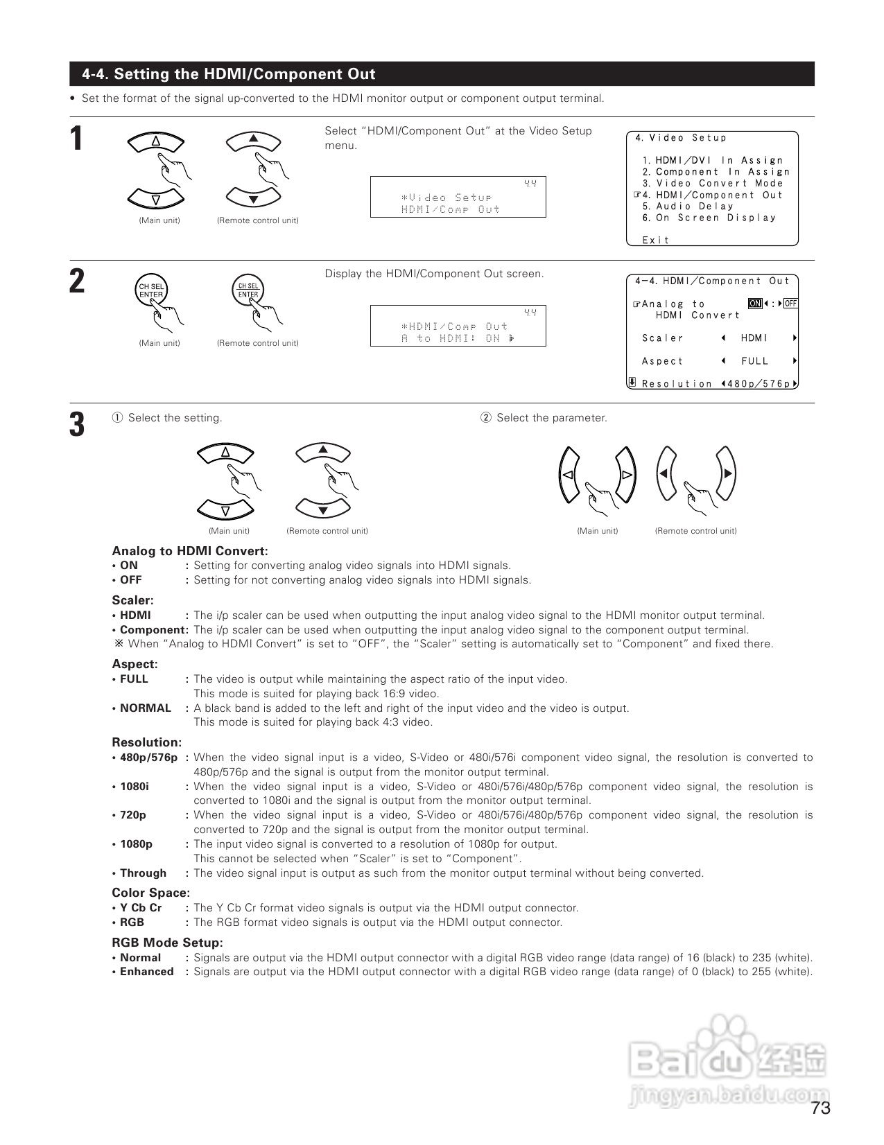 DENON AVC-A1XVA功放安装说明书:[4]