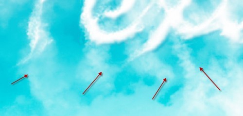 怎么打造白云字体特效